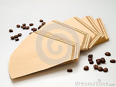 Coffee-filter Stock Photo