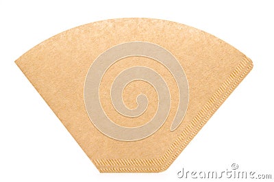 Coffee filter Stock Photo