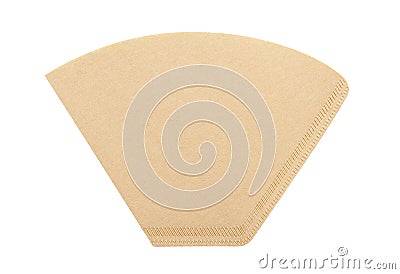 Coffee filter Stock Photo