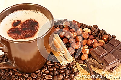 Coffee Flavors Stock Photo