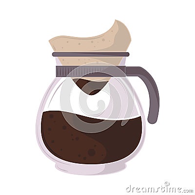 coffee fresh brew Vector Illustration