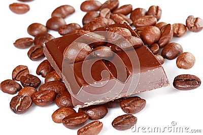 Coffee grain Stock Photo