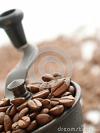 Coffee Grinder Stock Photo