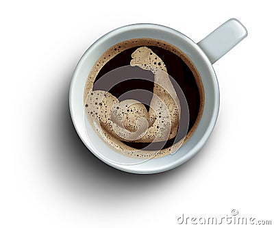 Coffee Health Benefits Stock Photo