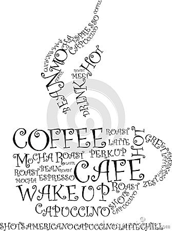 Coffee illustration Vector Illustration