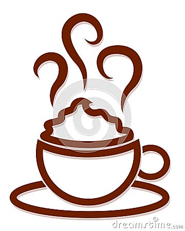 Coffee illustration Vector Illustration