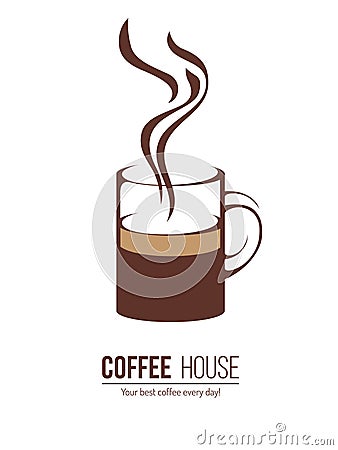 Coffee logo template Vector Illustration