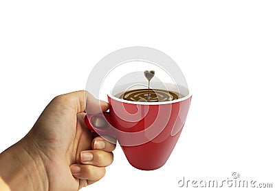 Coffee love Stock Photo