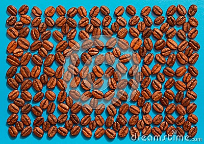 Coffee pattern Stock Photo