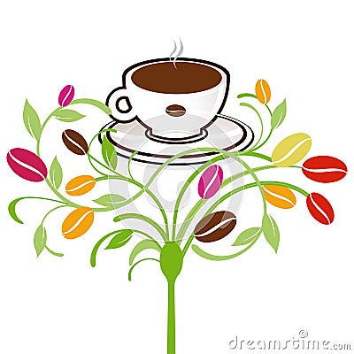 Coffee-Plant Stock Photo