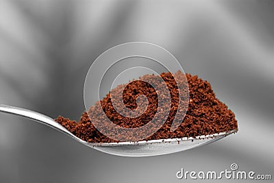 Coffee powder Stock Photo