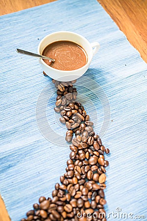 Coffee products Stock Photo