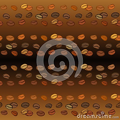 Coffee seamless pattern Vector Illustration