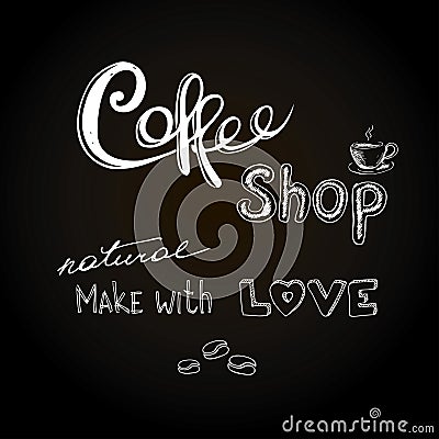 Coffee shop. Vector Illustration