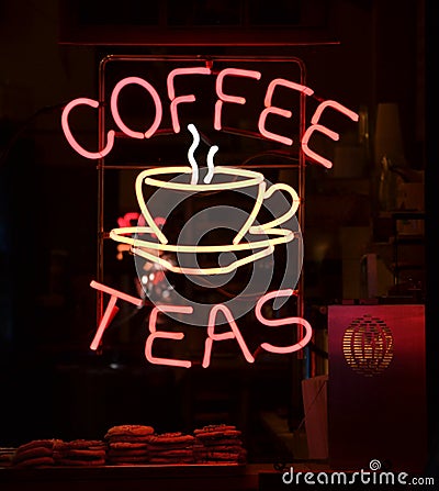 Coffee Sign Stock Photo