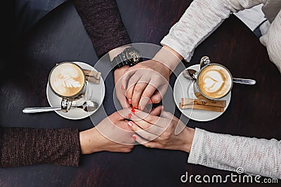 Coffee time, coffee break, love Stock Photo