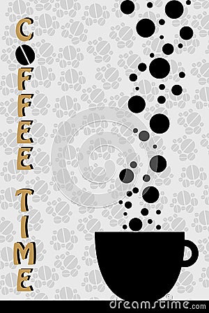 Coffee time - vector Vector Illustration