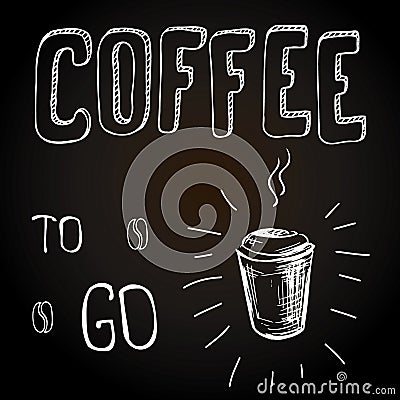 Coffee to go Vector Illustration