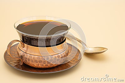 Coffee Vintage Cup Stock Photo