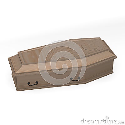 Coffin Stock Photo