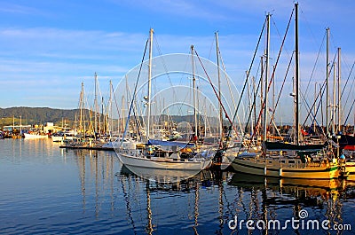 Coffs Harbour Marina, NSW Australia Stock Photo