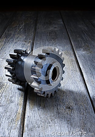 Cog Technology Background Stock Photo