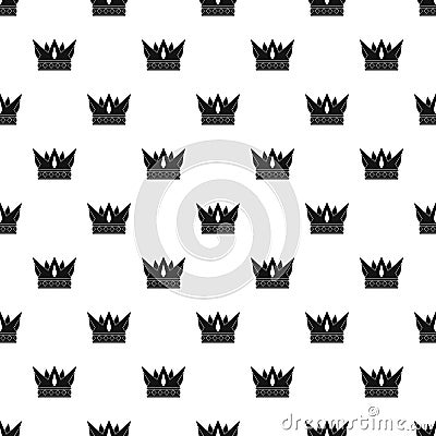 Cog crown pattern vector Vector Illustration