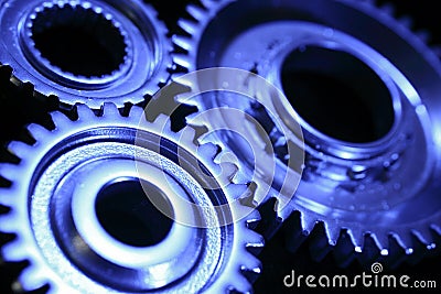 Cog Wheels Stock Photo