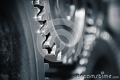 Cog wheels Stock Photo