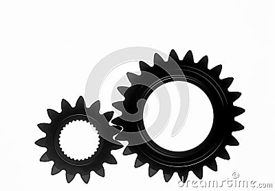 Cog wheels Stock Photo