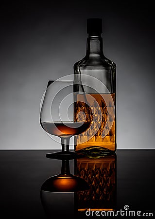 Cognac brandy Stock Photo