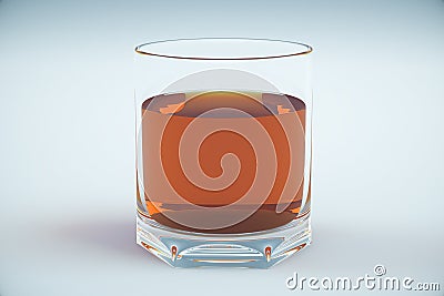 Cognac glass Stock Photo