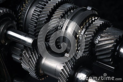 Cogs and gears Stock Photo