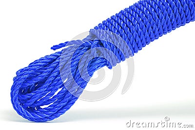 Coil of rope Stock Photo