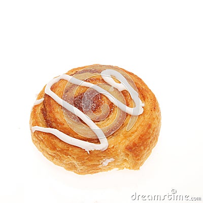 Coiled Danish pastry Stock Photo