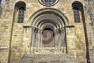 St Tiago Church Coimbra Portugal Editorial Stock Photo