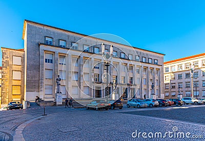 COIMBRA, PORTUGAL, MAY 20, 2019: View of the faculty of Philosophy at Coimbra, Portugal Editorial Stock Photo