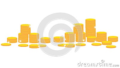 Coins Vector Illustration