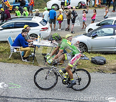 The Cyclist Peter Sagan - Tour de France 2015 Editorial Stock Photo