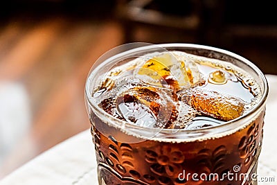 Cola in summer Stock Photo