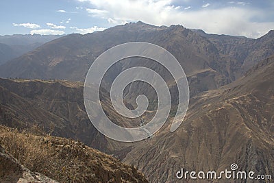 Colca Canyon Stock Photo