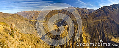 Colca Canyon panorama Stock Photo