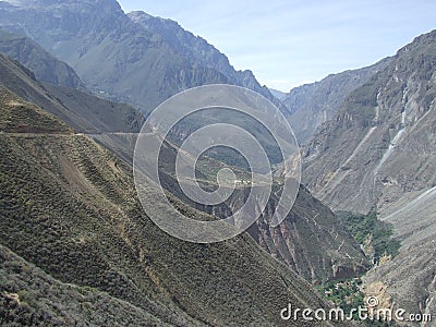 Colca Canyon Stock Photo