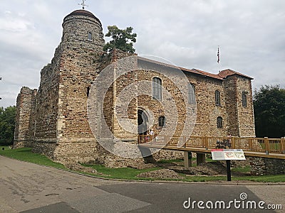 Colchester Castle Essex England Stock Photo