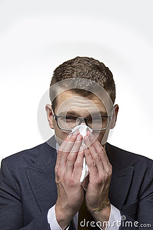 Cold, Allergy, Flu Stock Photo