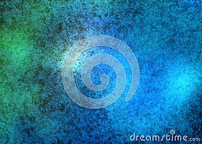 Cold Blue Icy Old Grunge Distort Rusty Abstract Pattern Texture Background Wallpaper Stock Photo
