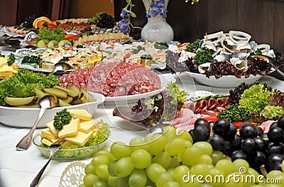 Cold buffet Stock Photo