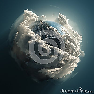 Cold earth Stock Photo