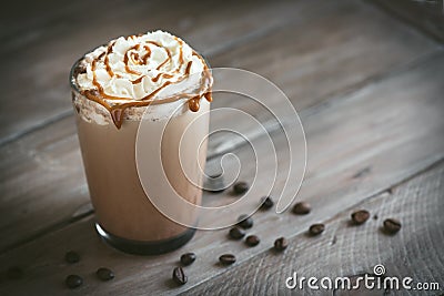 Frappe Coffee frappuccino Stock Photo