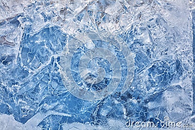 Cold Ice Stock Photo